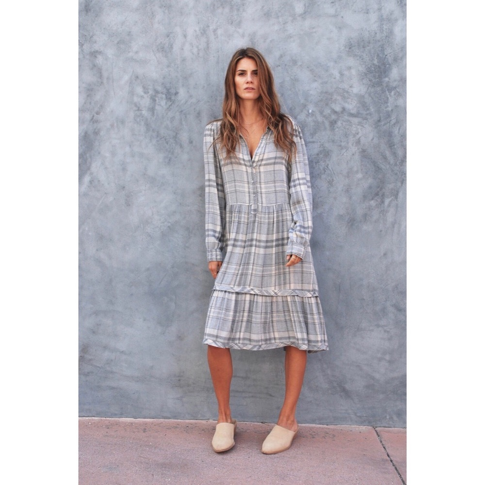 Xirena long sleeve dress